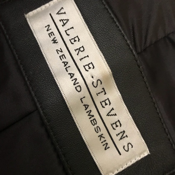 Leather Jacket, Macy’s - Valerie Stevens - Picture 4 of 6